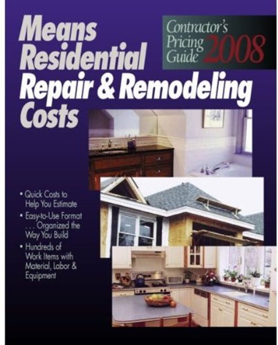 Imagen de archivo de Means CPG Residential Repair and Remodeling a la venta por Better World Books