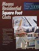 Beispielbild fr Residential Square Foot Costs: Contractors Pricing Guide 2009 zum Verkauf von Goodwill of Colorado