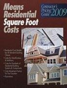 9780876291498: Residential Square Foot Costs: Contractor's Pricing Guide 2009