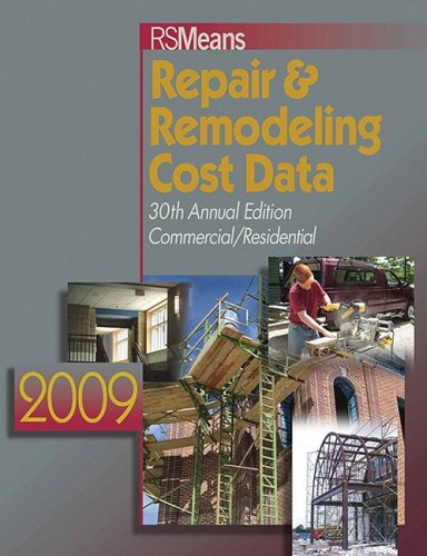 Stock image for Repair and Remodeling Cost Data for sale by Better World Books