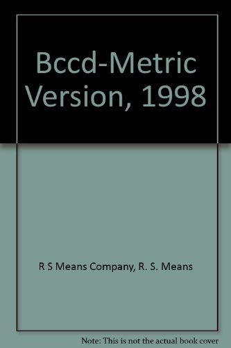 9780876294833: Bccd-Metric Version, 1998