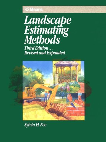 Beispielbild fr Landscape Estimating Methods (Landscape Estimating Methods, 3rd ed) zum Verkauf von Front Cover Books