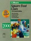 Stock image for Square Foot Costs 2000 (Means Square Foot Costs, 2000) for sale by Blindpig Books