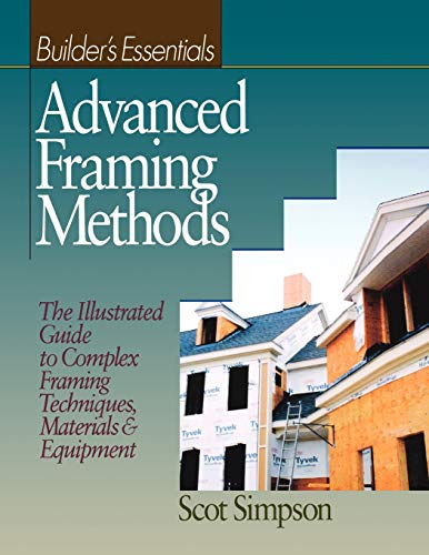 Beispielbild fr Advanced Framing Methods zum Verkauf von Blackwell's