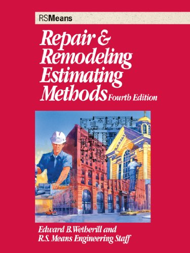 Beispielbild fr Repair and Remodeling Estimating Methods zum Verkauf von SecondSale