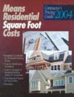 Beispielbild fr Means Residential Square Foot Costs: Contractor's Pricing Guide 2004 zum Verkauf von HPB-Red