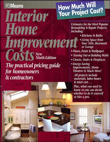 9780876297438: Interior Home Improvement Costs – The Practical Pricing Guide for Homeowners and Contractors 9e: 59 (RSMeans)