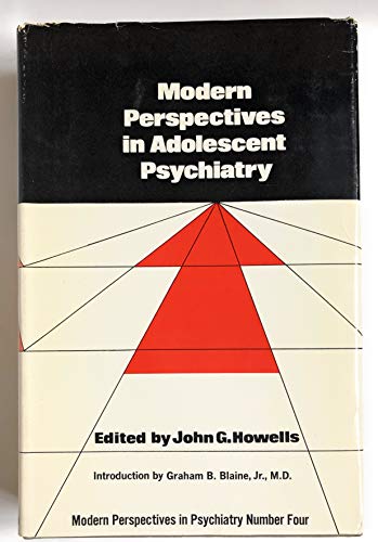 Stock image for Modern perspectives in adolescent psychiatry (Modern perspectives in psychiatry, 4) for sale by HPB-Red