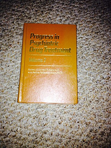 Stock image for Progress in Psychiatric Drug Treatment for sale by Dunaway Books