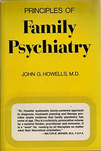 Beispielbild fr Principles of Family Psychiatry zum Verkauf von NEPO UG