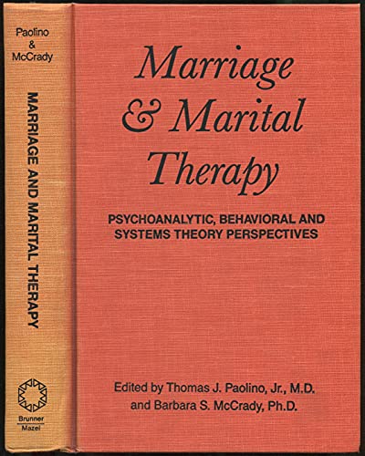 Beispielbild fr Marriage and Marital Therapy zum Verkauf von Wonder Book