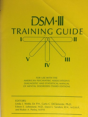 Imagen de archivo de DSM-III Training Guide a la venta por Better World Books