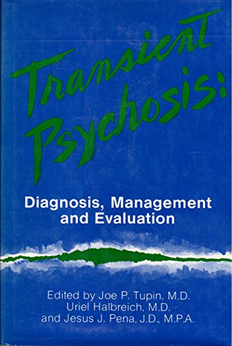 Imagen de archivo de Transient Psychosis a la venta por Wonder Book