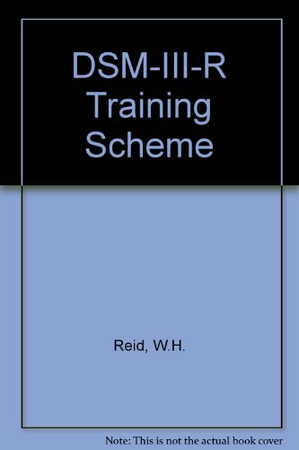 Beispielbild fr DSM-III-R Training Guide : For Use with the American Psychiatric Association's Diagnostic and Statistical Manual of Mental Disorders zum Verkauf von Better World Books: West