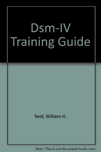 9780876307328: Dsm-IV Training Guide