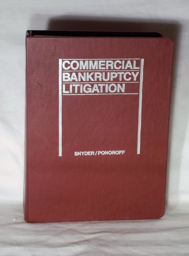 9780876326374: Commercial Bankruptcy Litigation