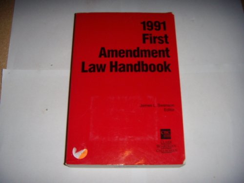 Stock image for First Amendment Law Handbook for sale by Willis Monie-Books, ABAA