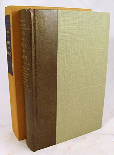 Imagen de archivo de Sketches of a Tour To The Lakes, of the Character and Customs Of the Chippeway Indians, and Of Incidents Connected with the Treaty Of Fond Du Lac a la venta por A Squared Books (Don Dewhirst)