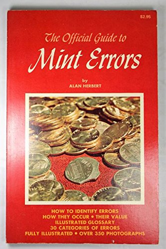 Beispielbild fr the official guide to mint errors zum Verkauf von Wonder Book
