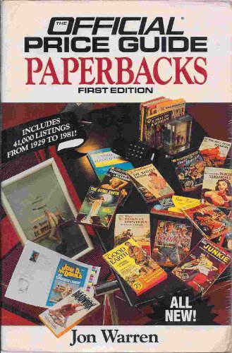 Imagen de archivo de The Official Price Guide: Paperbacks a la venta por Front Cover Books