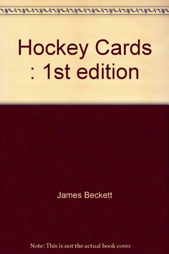 Stock image for Hockey Cards: 1st edition for sale by HPB Inc.