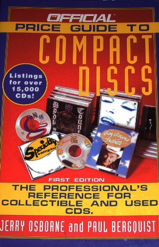 Beispielbild fr Official Price Guide to Compact Discs, 1st Edition zum Verkauf von Once Upon A Time Books