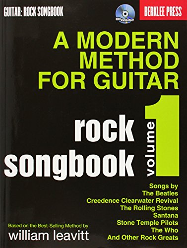 Imagen de archivo de MODERN METHOD FOR GUITAR ROCK SONGBOOK: (BOOK/CD) Format: Paperback a la venta por INDOO