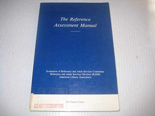 Imagen de archivo de The Reference Assessment Manual a la venta por Better World Books