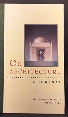 9780876540855: Title: On Architecture Journal