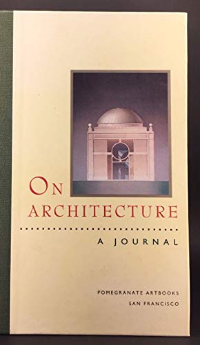 Imagen de archivo de On Architecture Journal a la venta por More Than Words