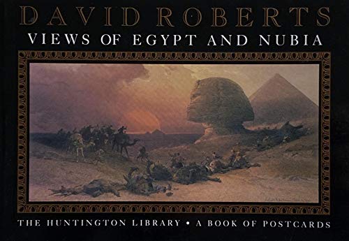 Imagen de archivo de David Roberts: Views of Egypt and Nubia: Postcard Book a la venta por WorldofBooks