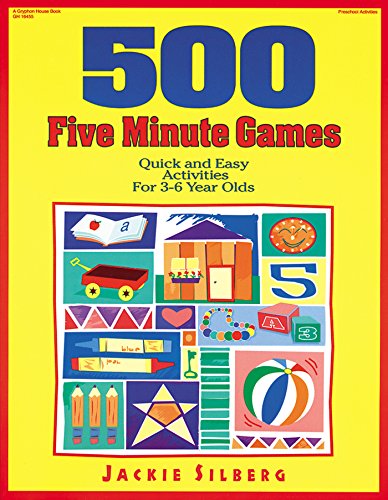 Imagen de archivo de 500 Five Minute Games: Quick and Easy Activities for 3-6 Year Olds a la venta por SecondSale