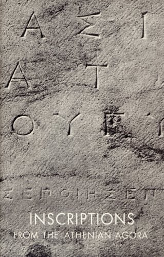 Stock image for Inscriptions from the Athenian Agora for sale by ISD LLC