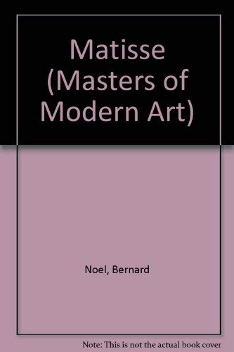 Imagen de archivo de Matisse (Masters of Modern Art) (English and French Edition) a la venta por HPB-Movies