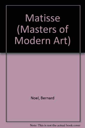 Stock image for Matisse (Masters of Modern Art) (English and French Edition) for sale by HPB-Movies