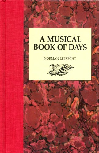 Imagen de archivo de A Musical Book of Days a la venta por Wonder Book