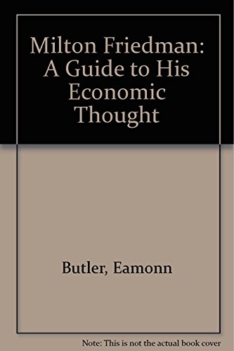 Stock image for Milton Friedman: A Guide to His Economic Thought for sale by HPB-Red