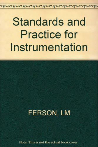 Stock image for Standards and Practice for Instrumentation for sale by mountain