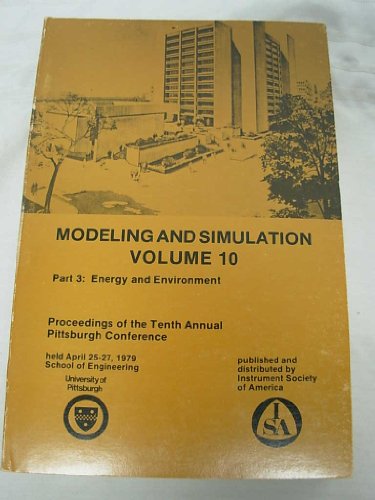 Stock image for Modeling and Simulation, Volume 10-Parts 1, 2 and 3 (3 Volumes) for sale by Virginia Martin, aka bookwitch