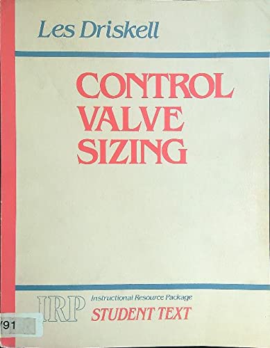 Beispielbild fr Control Valve Sizing zum Verkauf von Antiquariat Armebooks