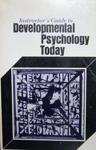 Beispielbild fr Instructor's Guide to Developmental Psychology Today zum Verkauf von The Unskoolbookshop
