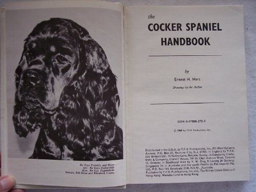 9780876662700: The Cocker Spaniel Handbook