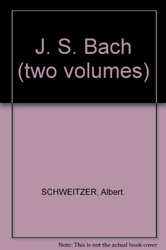 J. S. Bach Volume II