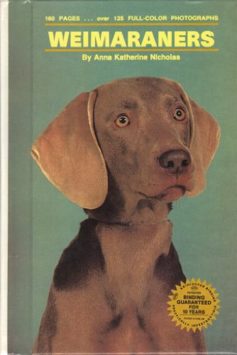 Beispielbild fr Weimaraners zum Verkauf von Better World Books