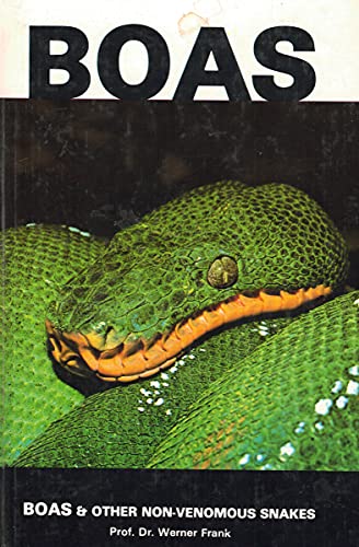 Beispielbild fr Boas and Other Nonvenomous Snakes zum Verkauf von Better World Books