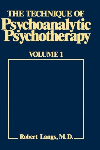 Beispielbild fr The Technique of Psychoanalytic Psychotherapy zum Verkauf von Better World Books