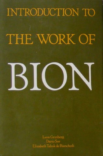 9780876682715: Introduction to the Work of Bion (English and Spanish Edition)