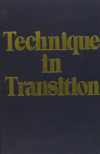 Imagen de archivo de Technique in Transition (Classical Psychoanalysis & Its Applications) a la venta por SecondSale