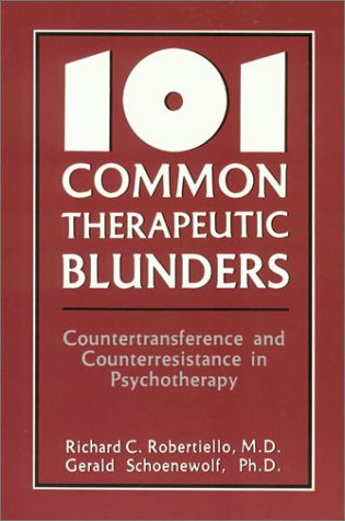 9780876683842: 101 COMMON THERAPEUTIC BLUNDERS