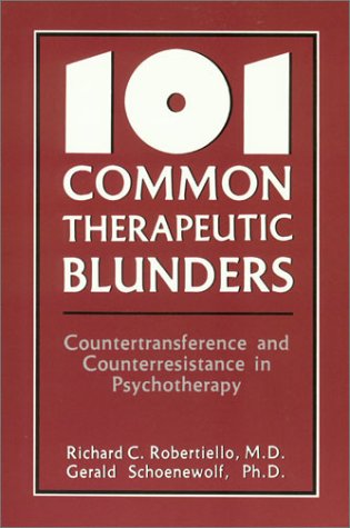 Stock image for 101 Common Therapeutic Blunders for sale by Wonder Book